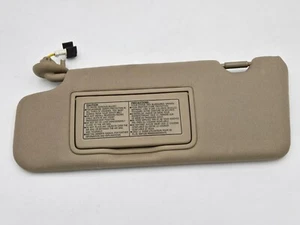 2019-2022 Acura ILX Left Driver Sun Visor Dual Light YR436L Beige Candian OEM - Picture 1 of 9