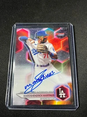 2023 Bowmans Best MAIROSHENDRICK MARTINUS Auto DODGERS #B23-MM - Image 1 of 2
