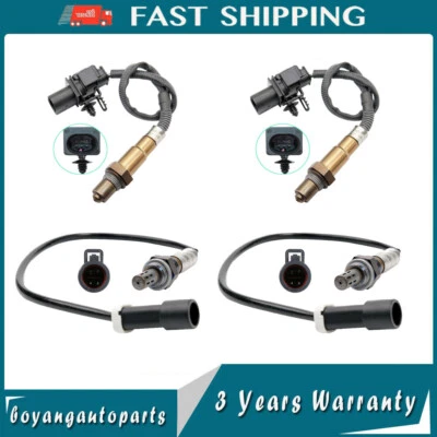 Sensor de oxígeno ascendente+descendente 4X para Lincoln MKS 3,7 L V6 2009 2010 y MKT 3,7 LV6 2010 Foto 1 de 4