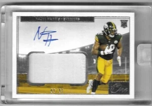 Najee Harris 2021 PANINI ONE NFL ROOKIE JERSEY AUTOGRAPH CARD RC AUTO RPA #99/99 - Picture 1 of 2