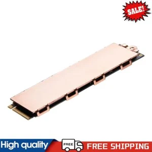 Copper M.2 Heatsink Ultra-thin 0.8mm Heat Radiator for M.2 NVMe 2280 SSD ~G - Afbeelding 1 van 12
