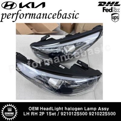 Conjunto de lámpara halógena de faros OEM LH RH 2P 1 juego para Hyundai Tucson 2010-2015 Foto 1 de 4
