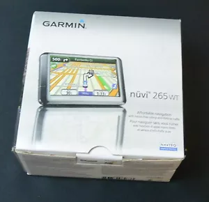GARMIN GPS Nuvi 265WT Navigation Global Positioning System w/Bluetooth D6 - Picture 1 of 3