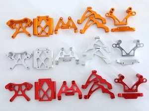 GTB CNC Aluminum Front Bulk Head W/ Shock Tower for HPI KM Rovan Baja 5B SS 5SC - Picture 1 of 5