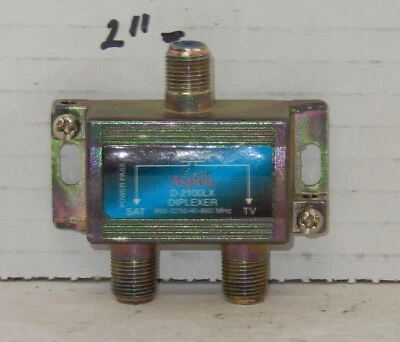 Divisor diplexor bidireccional Eagle Aspen modelo D-2100XL 950-2250/40-860 MHz Foto 1 de 2