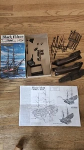 Atlantis Black Falcon Model Kit AMC-6002 Looks To Be Complete, + Model Cement - Picture 1 of 6
