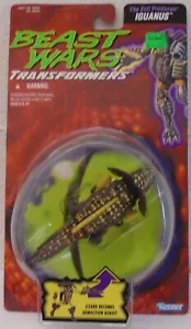 Transformers Vintage Beast Wars Iguanus Lizard Evil Predacon 1995 Kenner Iguana - Picture 1 of 2