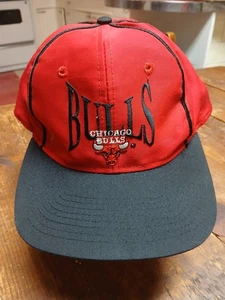 Vtg Chicago Bulls The Game 90's Snapback Hat Limited Edition Series  1175/6000 - Picture 1 of 8