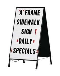SSWBasics A-Frame With Changeable Lettering - Picture 1 of 1
