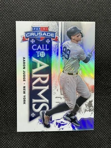 2025 Panini Crusade Aaron Judge New York Yankees Call to Arms #20 - Picture 1 of 2