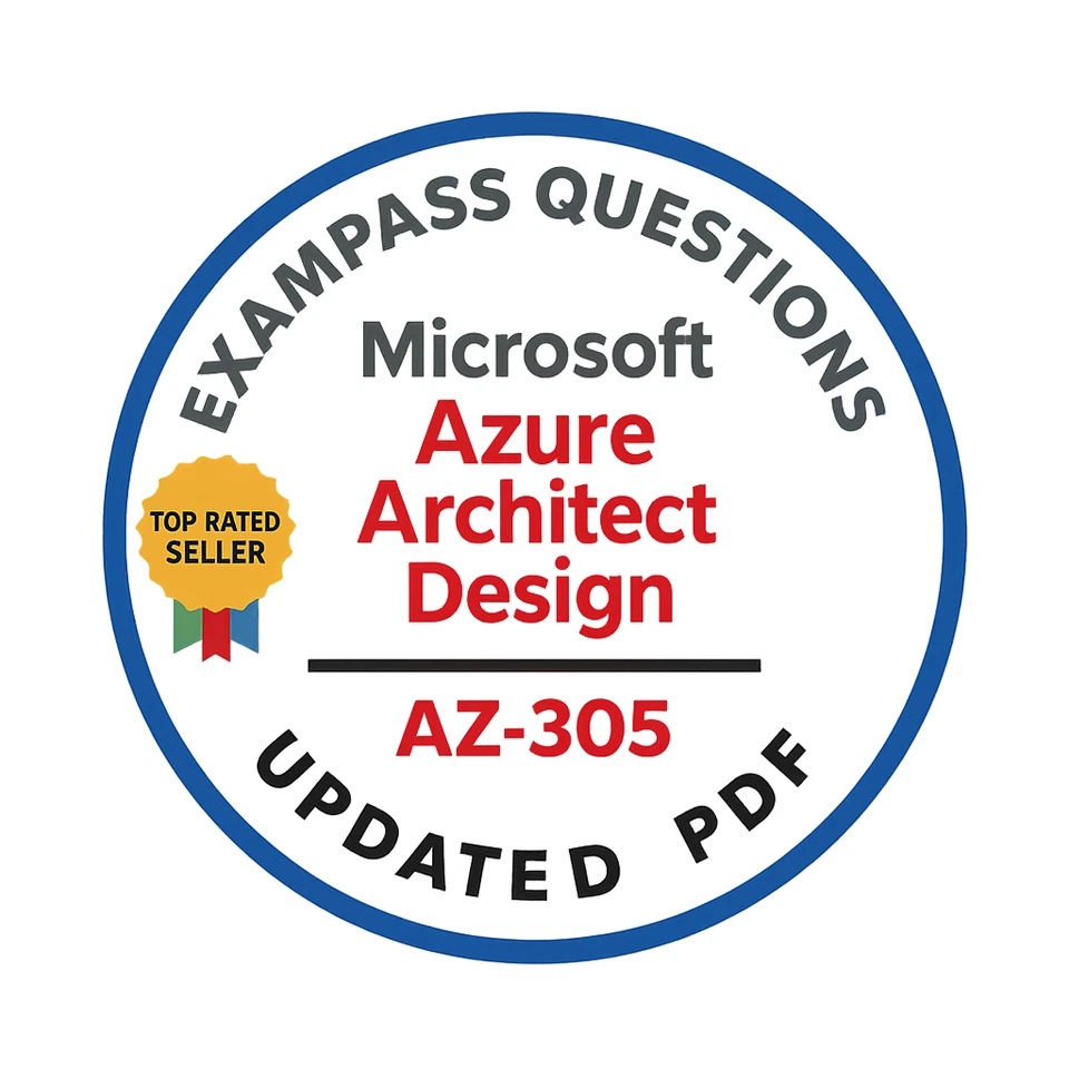 AZ-305 Designing Azure Infrastructure Solutions Exam ! 325QA!OCTOBER UPDATES - Image 1 of 1