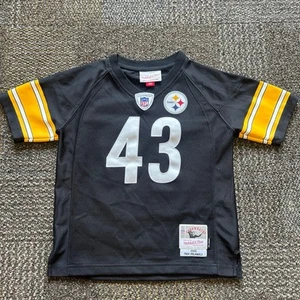 Troy Polamalu Pittsburgh Steelers Mitchell and Ness Youth Football Jersey Size L - Picture 1 of 7