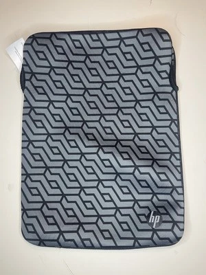 Funda Protectora de Neopreno para Portátil HP 14" - Reversible Negra y Geo Impresa Foto 1 de 4