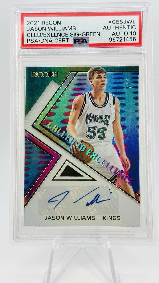 Jason Williams Professional Sports Authenticator (PSA) Basketball