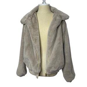 Say What Kunstfell Bomber Mantel Jacke Junior Gr. XL kuschelig flauschig - Bild 1 von 9