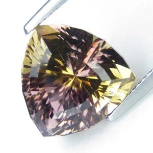 8.00Cts Stunning Natural Purple Ametrine 12.5mm Trillion Magic Cut Gemstone - Picture 1 of 4