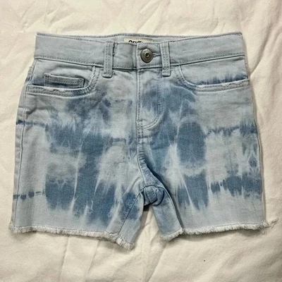 Oshkosh Niños Blanco Lavado Vaqueros Pantalones Cortos 6/6x Foto 1 de 4