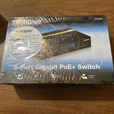 TRENDnet TPE-TG50g 5-port Gigabit PoE+ Switch V2.0R - Image 1 of 2