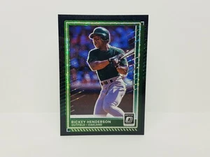 2025 Donruss #7 Rickey Henderson, Athletics (HOF) - Optic Circles Prizm Parallel - Picture 1 of 2