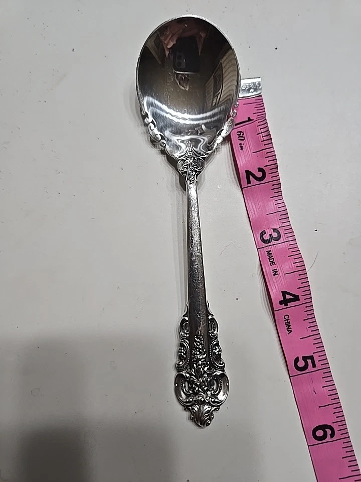 Wallace Grande barroco plata esterlina concha de azúcar - 6" - sin monograma Foto 1 de 1