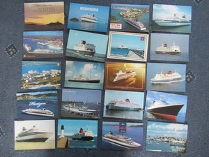 JOB LOT POSTCARDS / PHOTOS SHIPS / BOATS NAUTICAL MARITIME (C) - Imagen 1 de 2