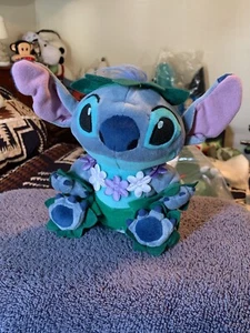 disney store lilo & stitch hula stitch aplush bean bag 6" tall Retired Kawii - Picture 1 of 12