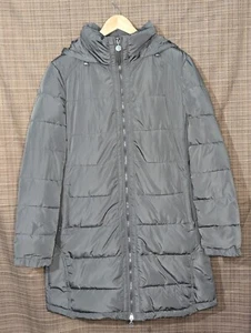 Andrew Marc gefütterte Damenjacke Gunmetal grau Large neu ohne Etikett - Bild 1 von 13