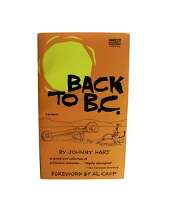 "BACK TO B.C." by Johnny Hart (1973, Fawcett Publications) Comic Strip Humor - Picture 1 of 2