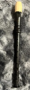 8 Holes Woodnote Black Soprano Recorder Flute Baroque Musical Instrument - Picture 1 of 9