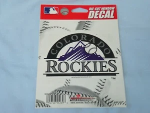 COLORADO ROCKIES  Die-Cut WINDOW DECAL    by Rico  NEW!  w - Picture 1 of 1