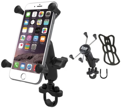Genuine RAM X-Grip Motorcycle Bike Handlebar Mount for iPhone 11 PRO - Image 1 of 4