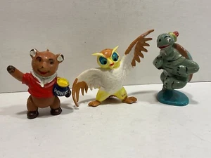 Disney Winnie Pooh Heimo 3x Figura Años 60/70 con Búho Vintage Set Completo - Imagen 1 de 3
