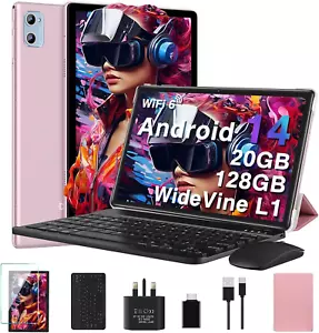 2024 Newest Tablet 10 Inch Android 14, 20GB RAM+128GB ROM (TF 1TB), 6000mAh - Picture 1 of 7