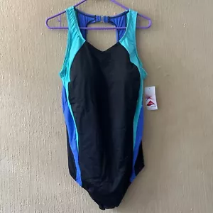 Swim 365 Womens SWIMSUIT 24 One Piece Athletic High Neck swimsuits for all NWT - Picture 1 of 13