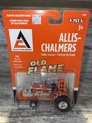1/64 Scale Allis Chalmers Puller Tractor Old Flame Pulling Tractor Ertl Die-Cast - Image 1 of 4