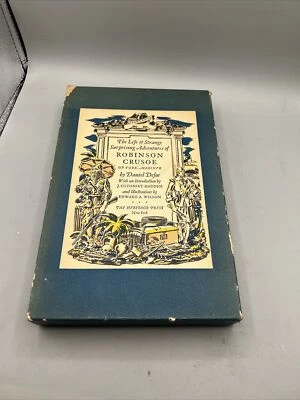 1930 Жизнь и Странные Приключения РОБИНЗОНА КРУЗО из Йорка Моряк Цвет Редкий - Изображение 1 из 4