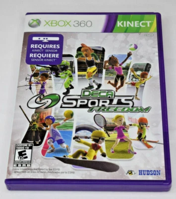 Deca Sports Freedom (Microsoft Xbox 360, 2010) Complete Tested - Image 1 of 4