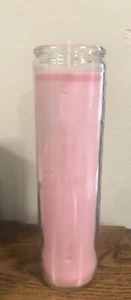 Rosa Kerze 2"" x 8"" hohe Gebetskerze Meditationskerze 7 Tage Kerze - Bild 1 von 4