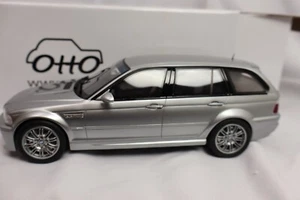 1/18 BMW M3 Touring (E46) Concept 2017 Chrome Shadow Model Car Otto Mobile OT981 - Picture 1 of 4