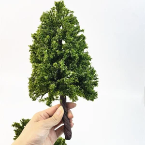 DIY HO/OO Scale Miniatures Autumn Tree Courtyard Plants Railway Scenery Model - Picture 1 of 7