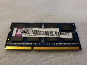 Kingston 4GB 2Rx8 PC3-10600S memory KN4GB07001149406F83400 - Picture 1 of 2