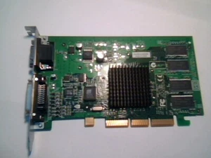 AGP Video Graphics Card PowerMac G4 nVidia P66 600-9090 630-3674 64MB ADC  - Picture 1 of 8