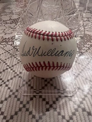 Ted Williams Boston Red Sox Autographed Baseball JSA Certified* (read descript) - Image 1 of 3