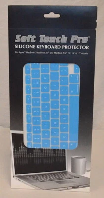 Soft Touch Pro Silicone Keyboard Protector for MacBook Pro, MacBook, Air *New*  - Image 1 of 4