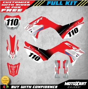 Full Custom sticker Kit fits Honda CRF 110 2019 2025 models PRO style decals - Picture 1 of 4