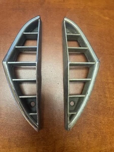1967 Ford Thunderbird LH & RH Grill Extension Emblems - Picture 1 of 2