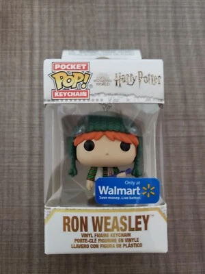 Funko - Pop! Llavero: Harry Potter Holiday - Ron Weasley Nuevo En Caja Foto 1 de 4