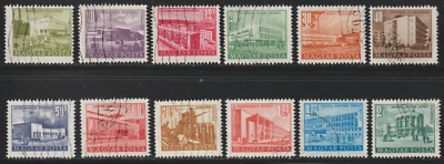 Hungary 1953 SC# 1048 - 1056C - Buildings Types of 1951 - Used Lot # 70 - Image 1 of 2