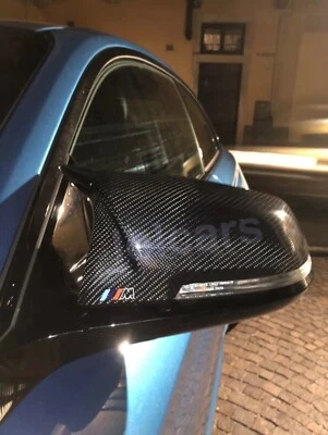 Bmw 3 Series F30 M Performance Carbon Fibre Mirror Covers with M Mark OEM-Fit - Image 1 of 2