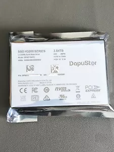 3.84TB SSD H3200 DAPUSTOR U.2 NVME DPHZ1104T0 Solid State Drive - Picture 1 of 3
